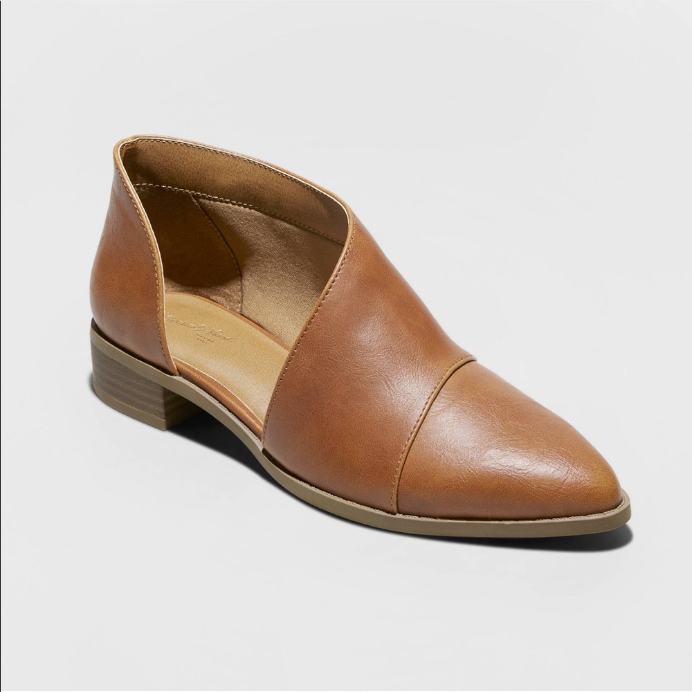 BNWOT Universal Thread Wenda Cognac Bootie sz 6.5